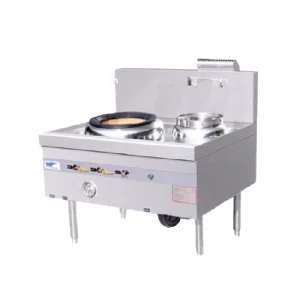 Bếp á quạt thổi 1 họng 1 bầu nước - Họng đất