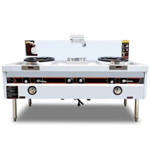 Bếp á quạt thổi 1800mm - Họng đất