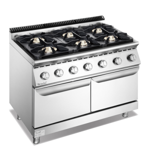 Bếp âu 6 họng dùng gas