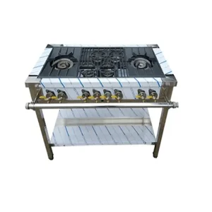 Bếp hầm 1200mm - 2 họng to 4 họng nhỏ