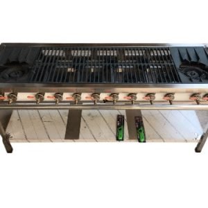 Bếp hầm 1800mm - 2 họng to 8 họng nhỏ