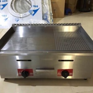 Bếp rán nửa nhăn nửa phẳng dùng gas