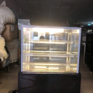 Tủ trưng bày bánh 900mm - Kính vuông